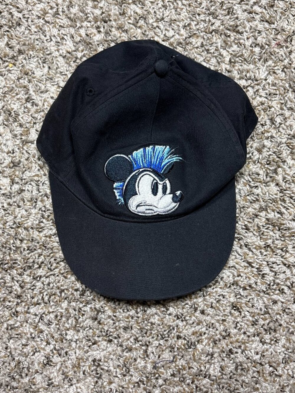 Walt Disney World Disney Parks Youth Baseball Cap Mickey Mouse Graffiti Mohawk